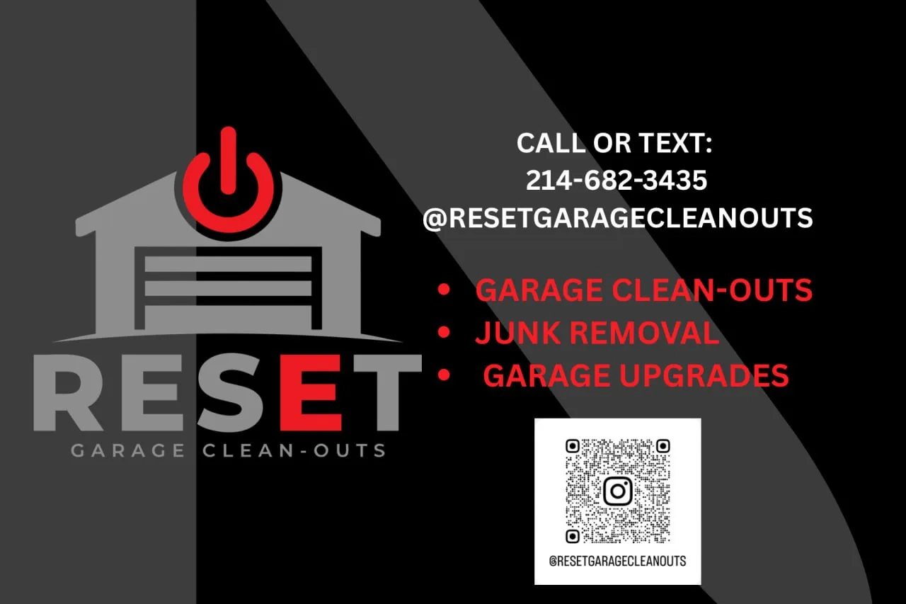 Reset Garage contact card